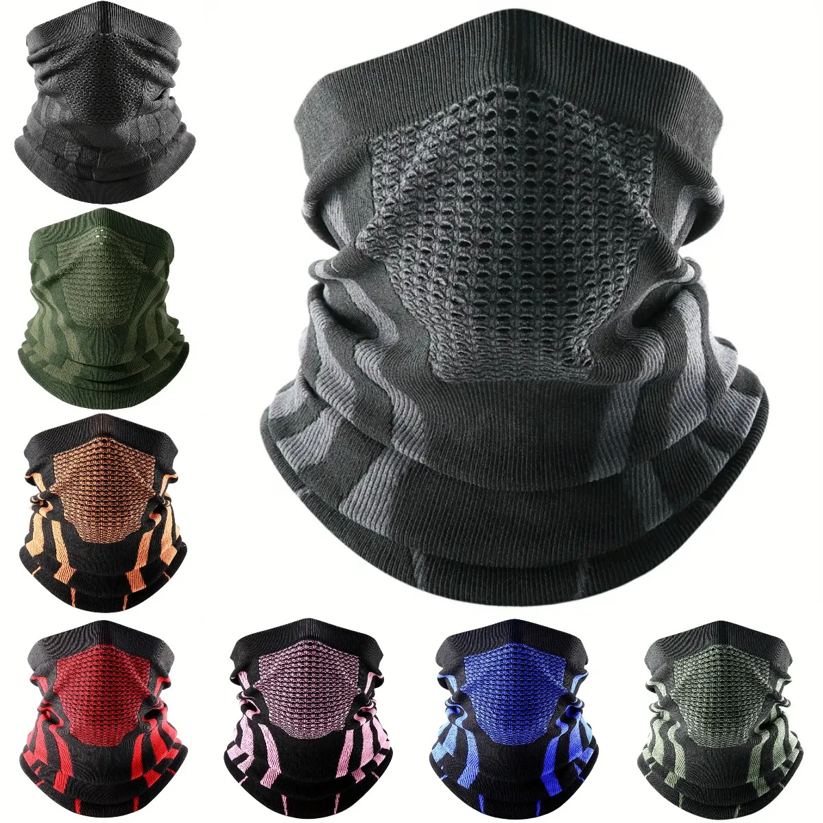 Sports Mask Breathable - Colori inverno traspirante confortevole sciarpa termica