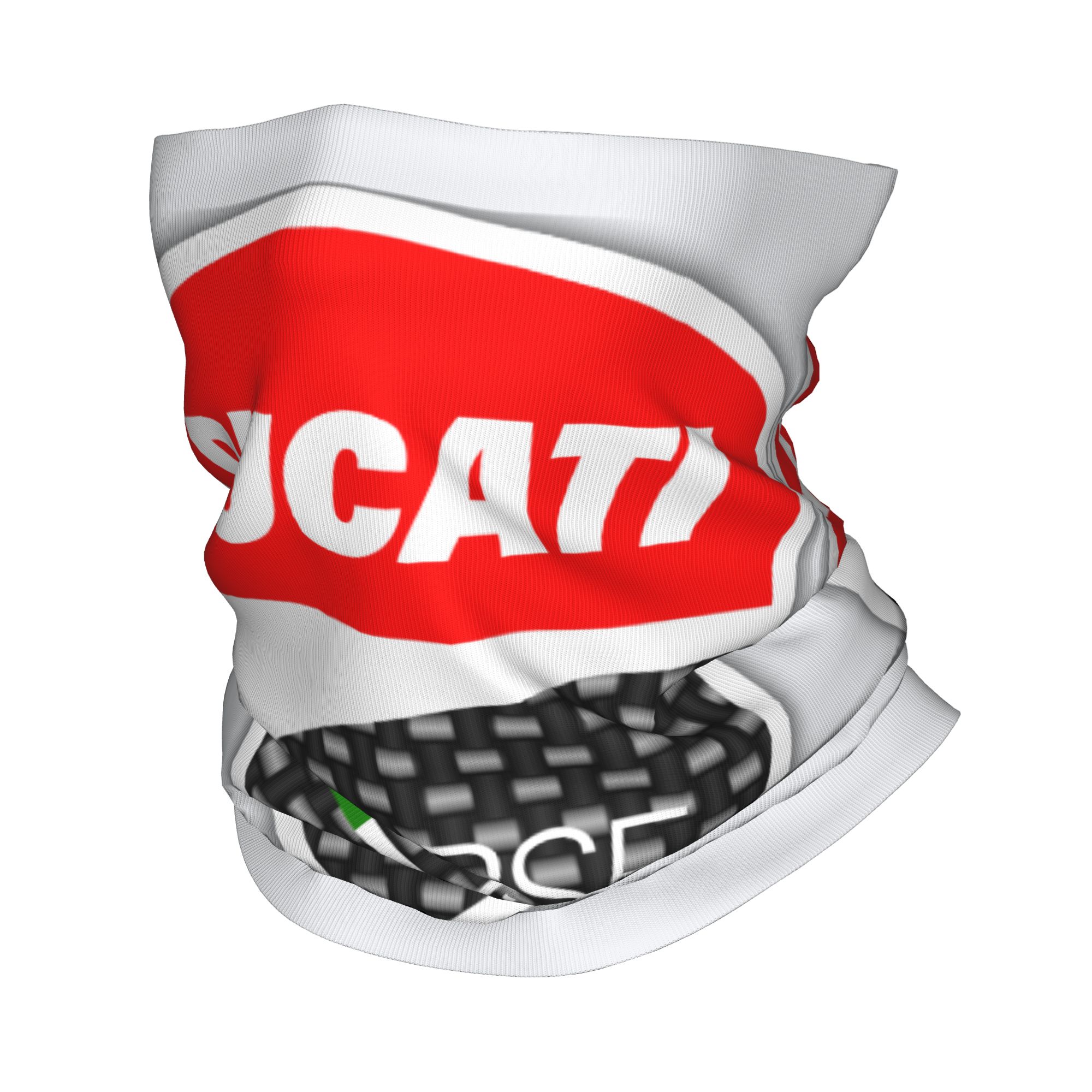 Neck Gaiter Face Cover - Bandana Personalizzata per Moto Ducati, Scaldacollo