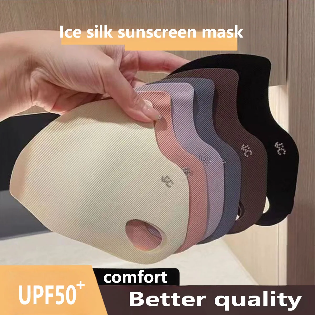 Maschera in seta ghiacciata a  - Cloth Face Mask Washable recensione e prezzo