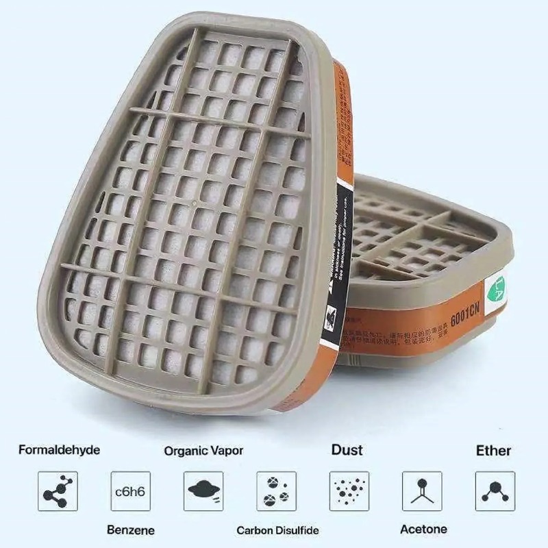 Cartucce di Carbone Attivo 600 - Dust Mask Construction recensione e prezzo