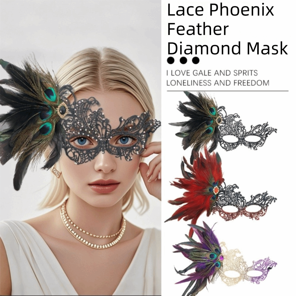 Maschera in Pizzo con Strass,  - Respirator Half Face recensione e prezzo