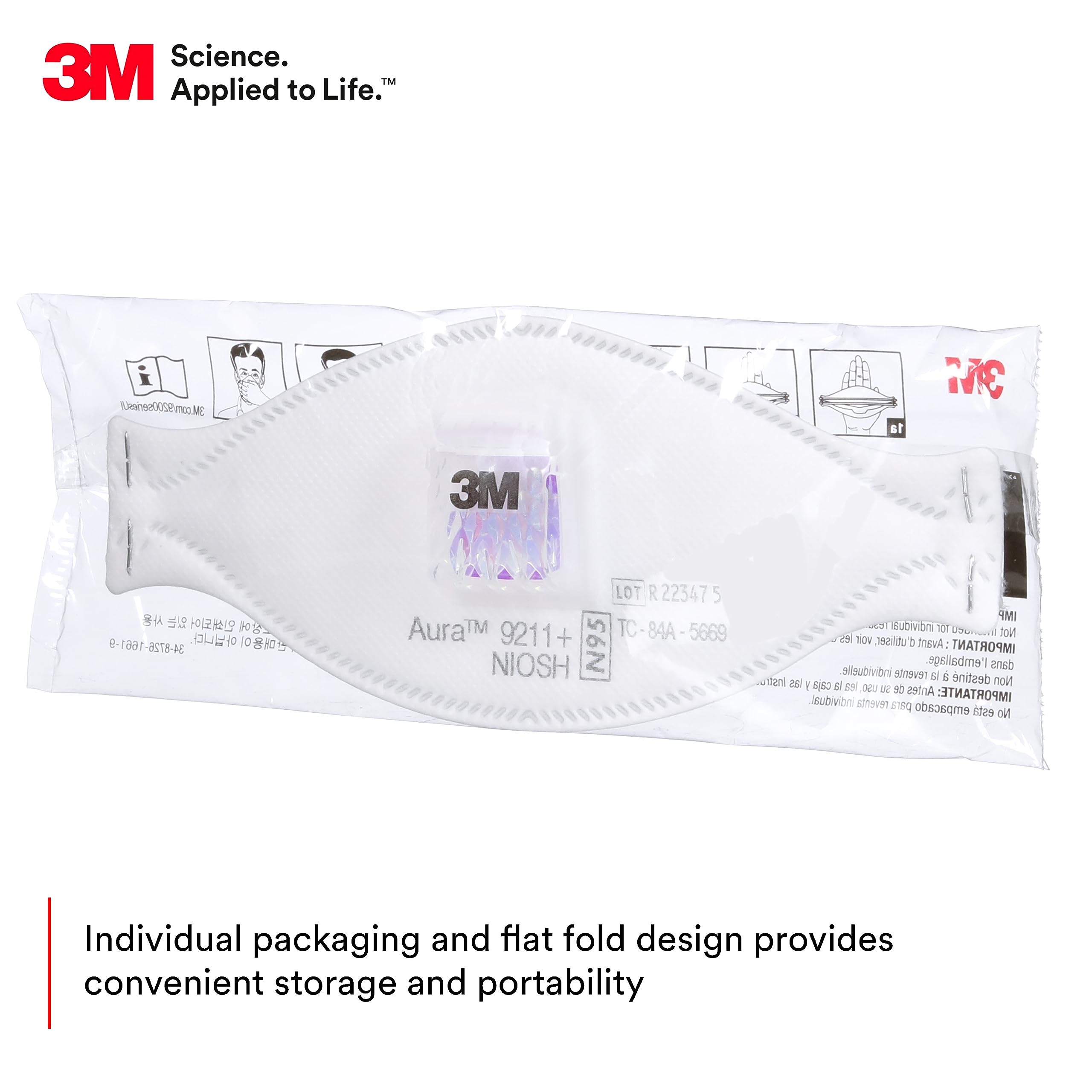 3M Aura 9211+ Respiratore per  - Dust Mask Construction recensione e prezzo