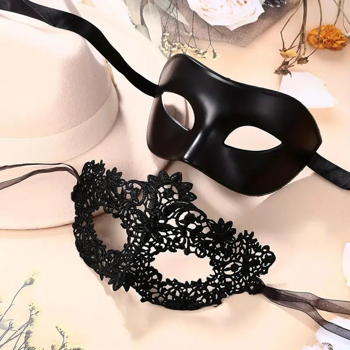 Set di 2 eleganti maschere in  - Black Face Mask Pack recensione e prezzo
